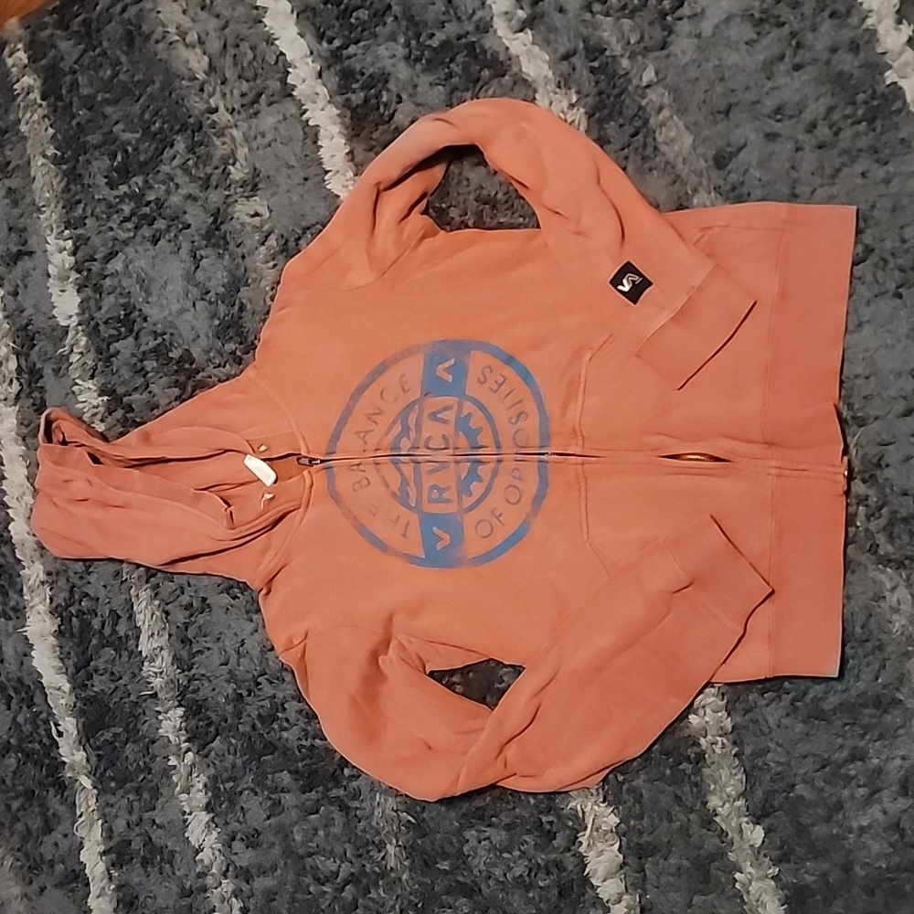 RVCA Size S Peach/Blue